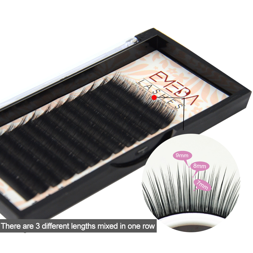 Camellia lashes single eyelashes extensions JH32